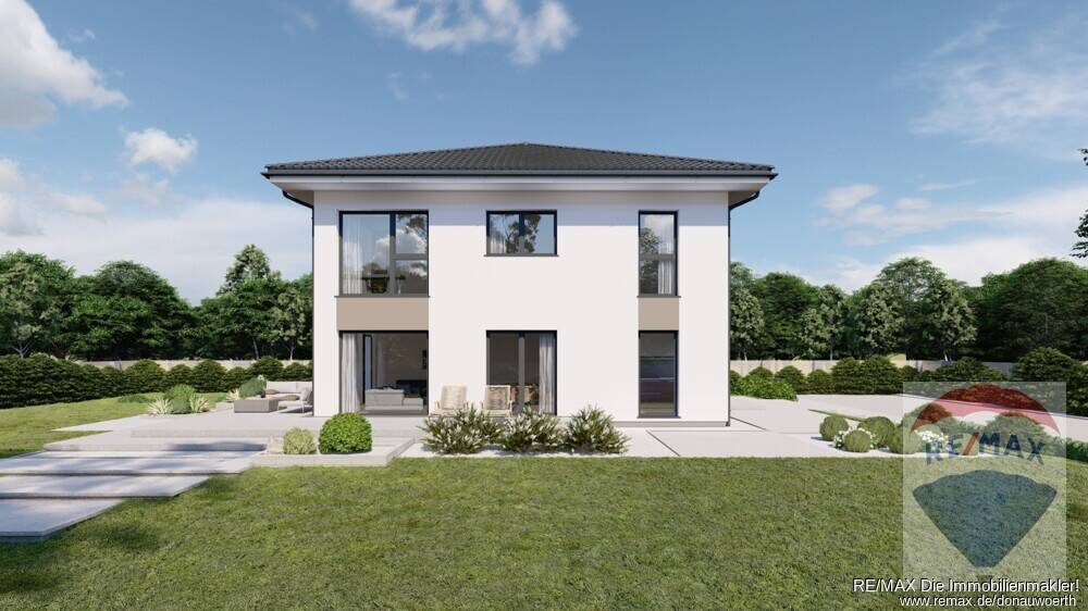 Moderne Stadtvilla KfW40 (QNG) in Traumlage nahe Augsburg, 86368 Gersthofen