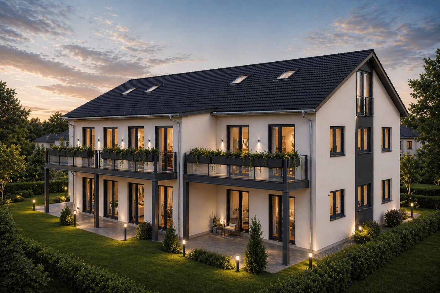 Moderne 2-Zimmer-Wohnung mit Balkon in nachhaltigem Neubau, 93426 Roding