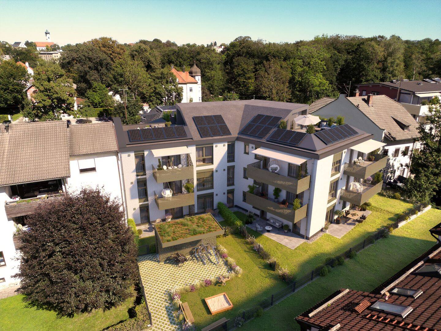 WE 02 – 3-Zimmer EG Wohnung mit Garten und Südterrasse, 83043 Bad Aibling