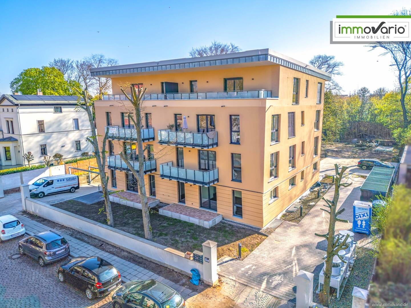 Exklusiver Erstbezug in MD-Sudenburg: Großzügige 4-Raum-Wohnung mit 2 Terrassen und Gartenabteil! – 39112 Magdeburg – Bild 1 von 1
