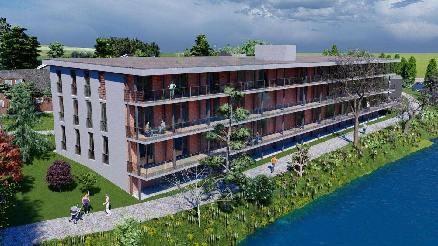 Erstbezug: Moderne, altersgerechte Eigentumswohnung direkt an der Saale mit großem Balkon, 7774 Dornburg-Camburg