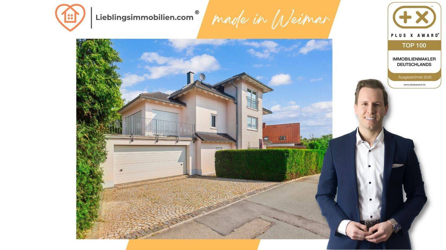 WOHNEN IM STADTVILLA-STIL MIT VIEL PLATZ UND GARTEN, 7586 Bad Köstritz