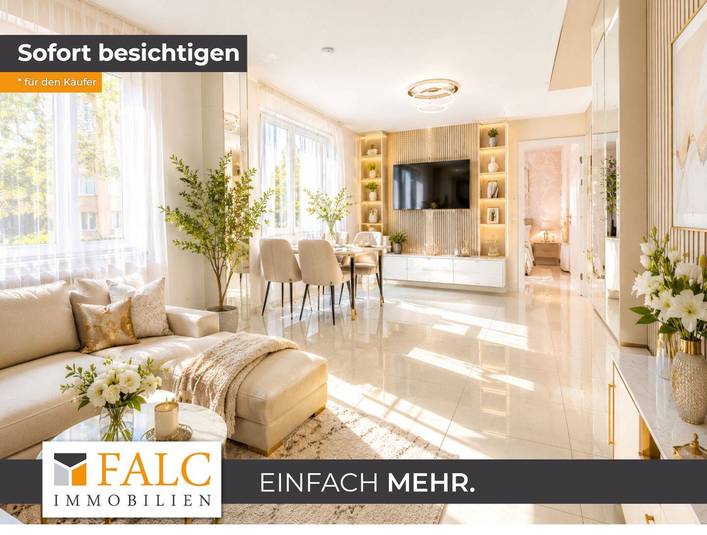 Moderne 3-Zimmer-Wohnung in Fürth – sofort bezugsfrei, gepflegt und einzugsbereit, 90763 Fürth (Südstadt Weikershof)