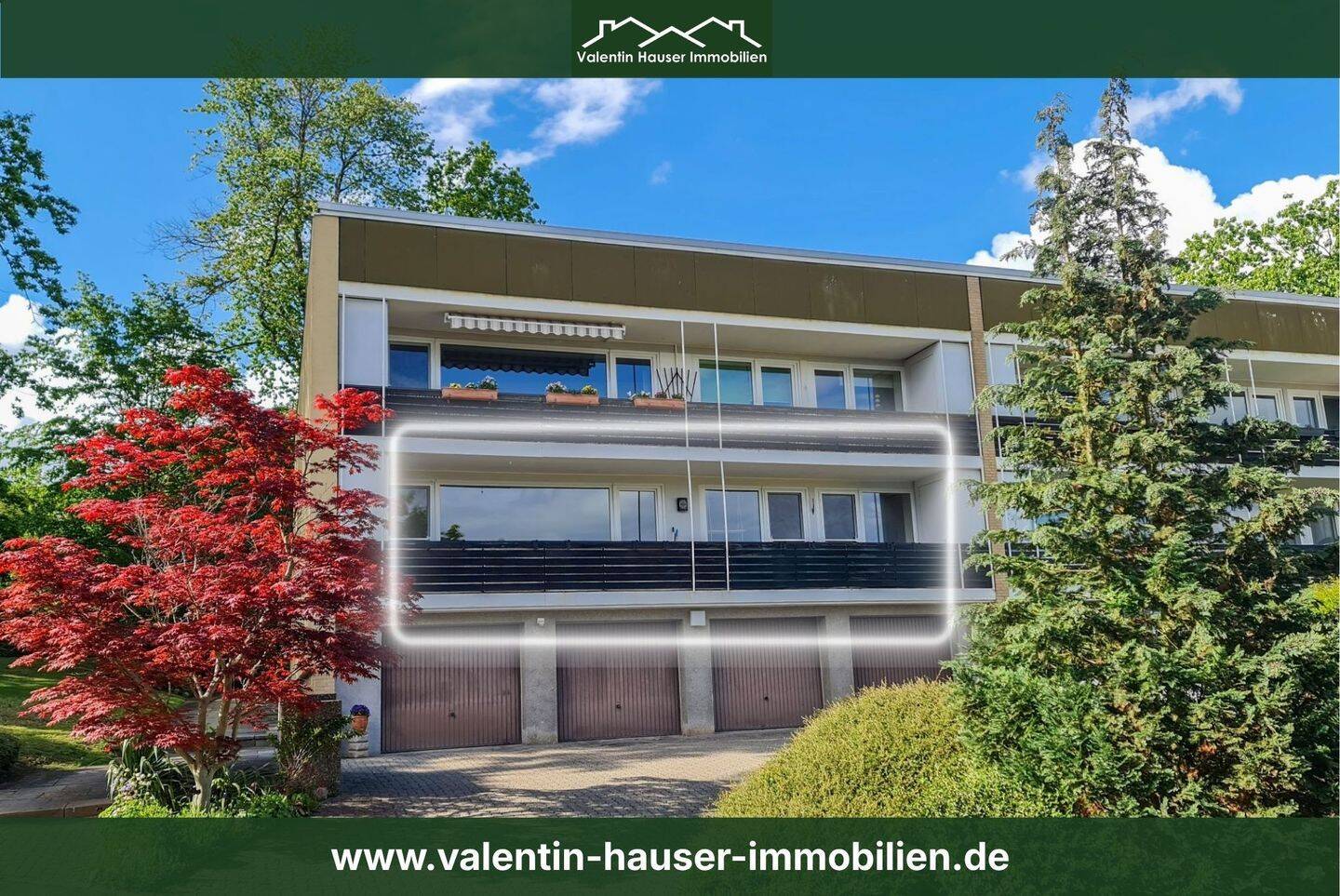 Großzügige Eigentumswohnung mit Balkon & Garage in Salzgitter-Bad, 38259 Salzgitter