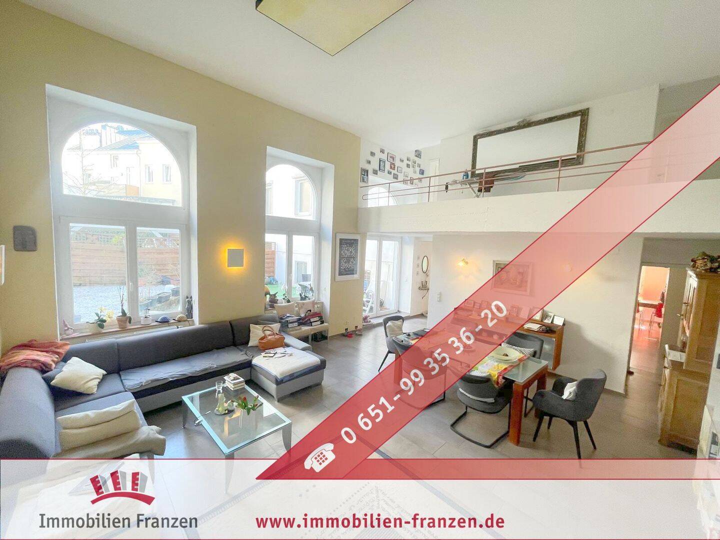Gemütliches Einfamilienhaus mit Galerie und Terrasse in Trier-Ost, 54295 Trier