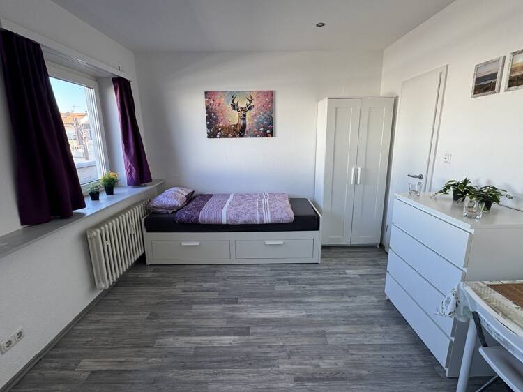 Modernisiertes und vollmöbliertes 1-Zimmerapartment, 67059 Ludwigshafen am Rhein (Mitte Mundenheim West)