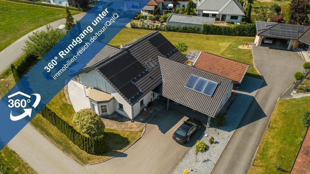 Tittling-Witzmannsberg: Exklusives Einfamilienhaus auf ca. 2.000 m² Grundstück in Tittling, 94104 Tittling