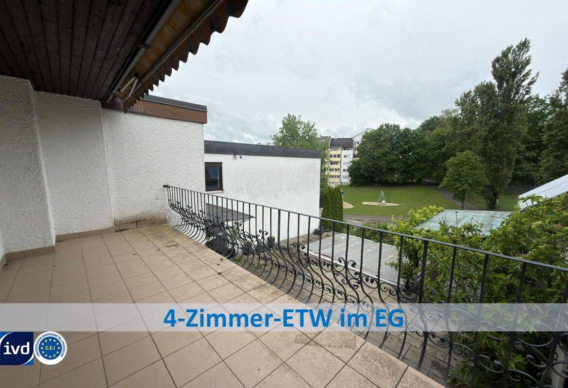 SONNIGE 4-ZIMMER-ETW IN PASSAU GRUBWEG IM ERDGESCHOSS, 94034 Passau (Altstadt Grubweg Hacklberg Hals)