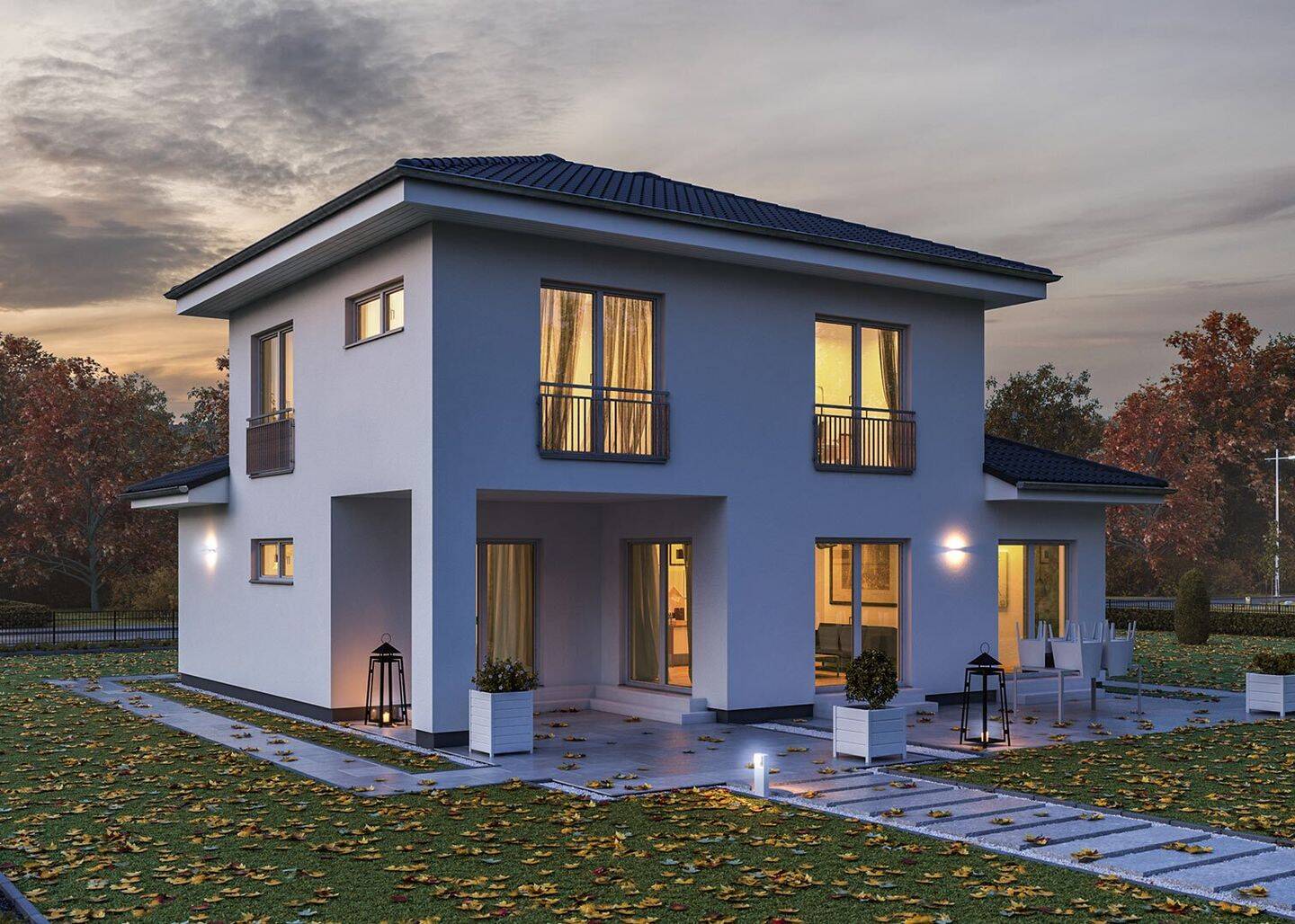 Mediterrane Stadtvilla in Eich am Rhein, 67575 Eich