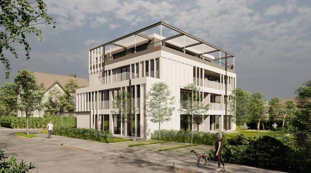 Neubauprojekt 2 Zimmerwohnung im Erdgeschoss  in Langenau provisionsfrei zu verkaufen, 89129 Langenau
