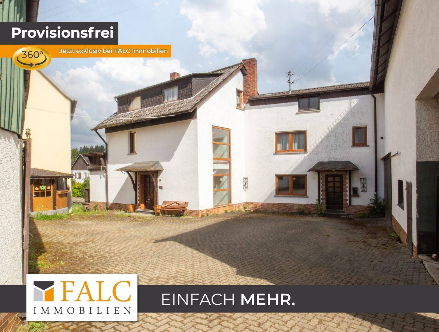 Viel Platz für Ihre Träume! Hof mit Wohnhaus, Scheune und Garagen, 56587 Oberhonnefeld-Gierend