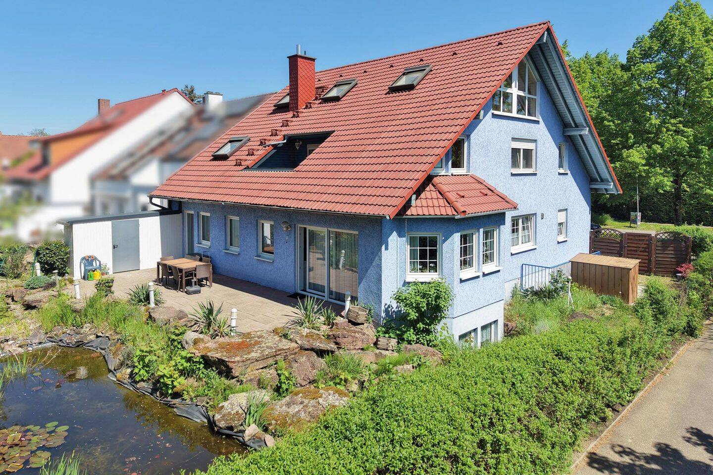 Stilvolles Ensemble mit großzügigem Wohnangebot und Maisonette-Einliegerwohnung, 76229 Karlsruhe (Durlach Grötzingen)
