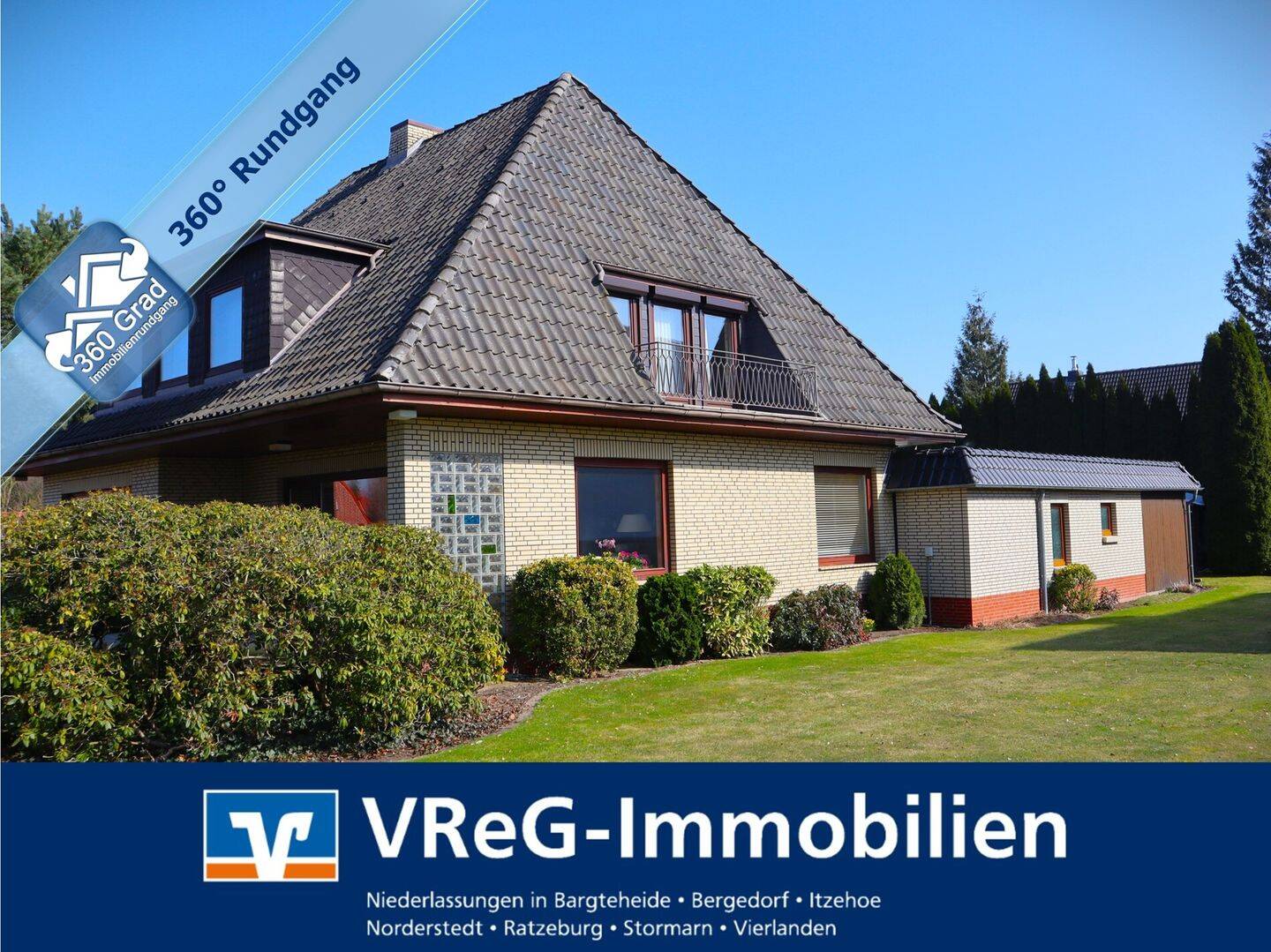 Gehoben ausgestattetes Einfamilienhaus mit 8 Zimmern auf großem Grundstück in Fünfhausen, 21037 Hamburg (Bergedorf)