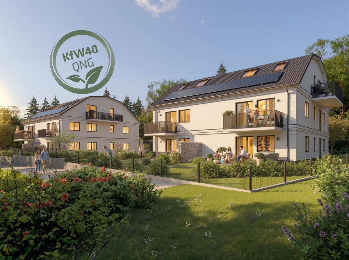 Ihr neues Zuhause für gemeinsame Zukunftspläne in Windach – 3,5-Zimmerwohnung in KfW40 QNG Bauweise, 86949 Windach