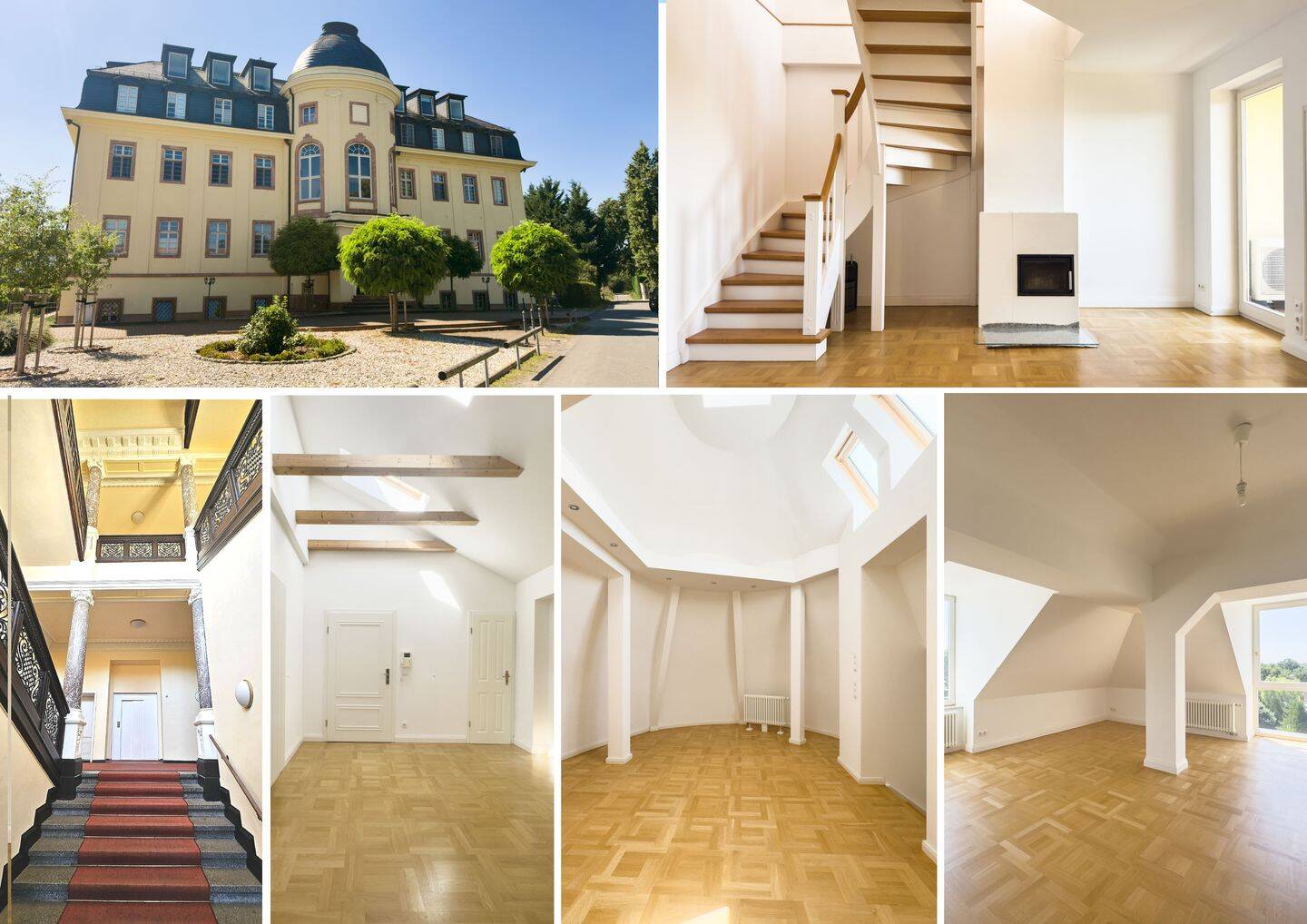 Wohntraum mit Seeblick! 5-Raum-DG-Maisonette mit Lift, Kamin, XL-Carport, EBK, Sauna u.v.a.m., 4416 Markkleeberg