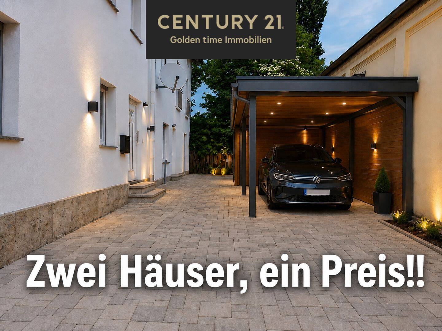 ***Zwei Häuser, ein Preis: Zwei voll sanierte Doppelhaushälften***, 84503 Altötting