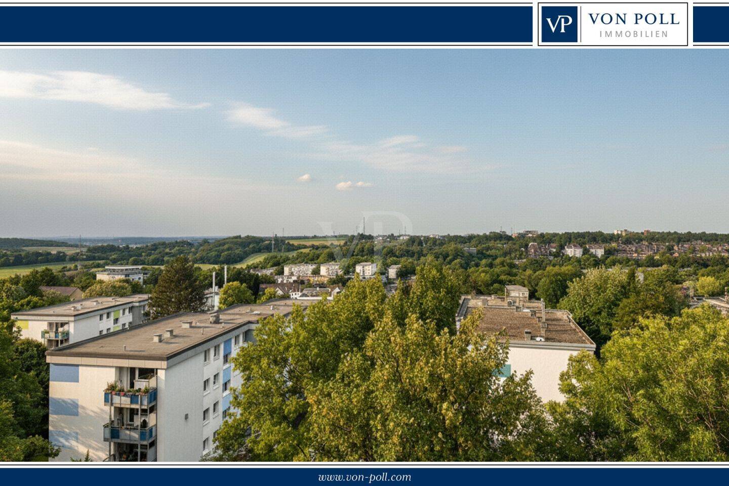 Über den Dächern von Velbert 2-Zimmer Wohnung mit Ausblick, 42549 Velbert