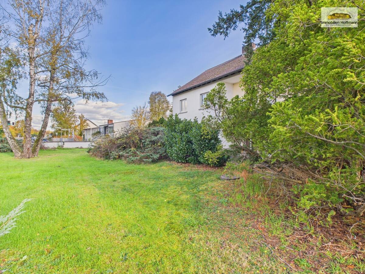Großgrundstück in Kahl: 1.239 m² mit Bestandshaus & Perspektive, 63796 Kahl a. Main
