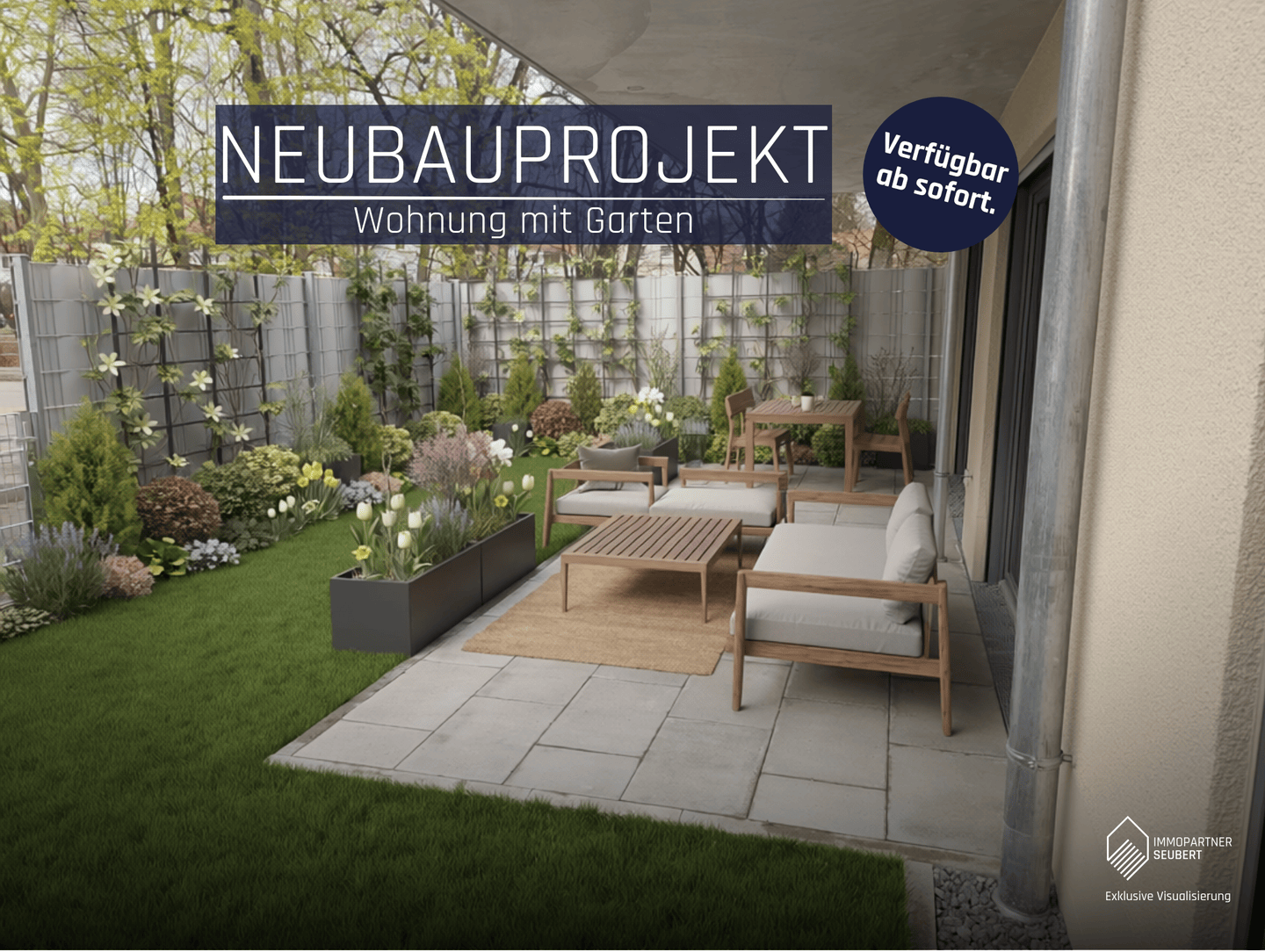 Neubauwohnung mit Garten in gefragter Lage naher der Innenstadt!, 94315 Straubing