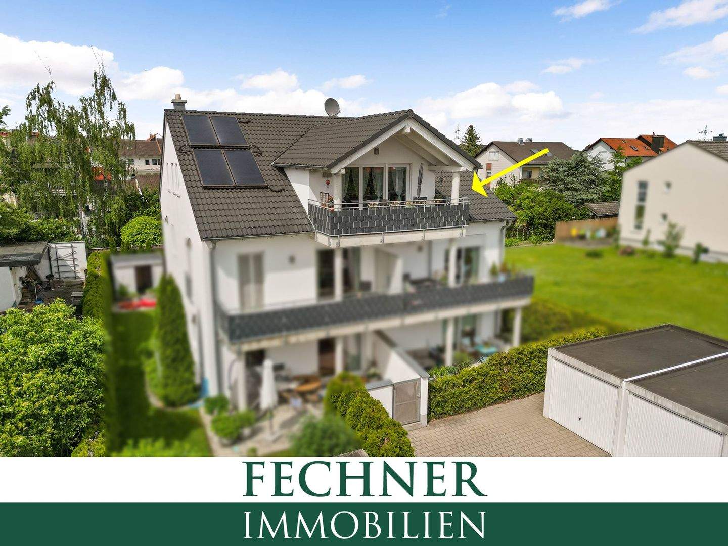 3-Zimmer-Dachgeschosswohnung (gesamte Etage) mit Garage, Stellplatz und Einbauküche in Lenting!, 85101 Lenting