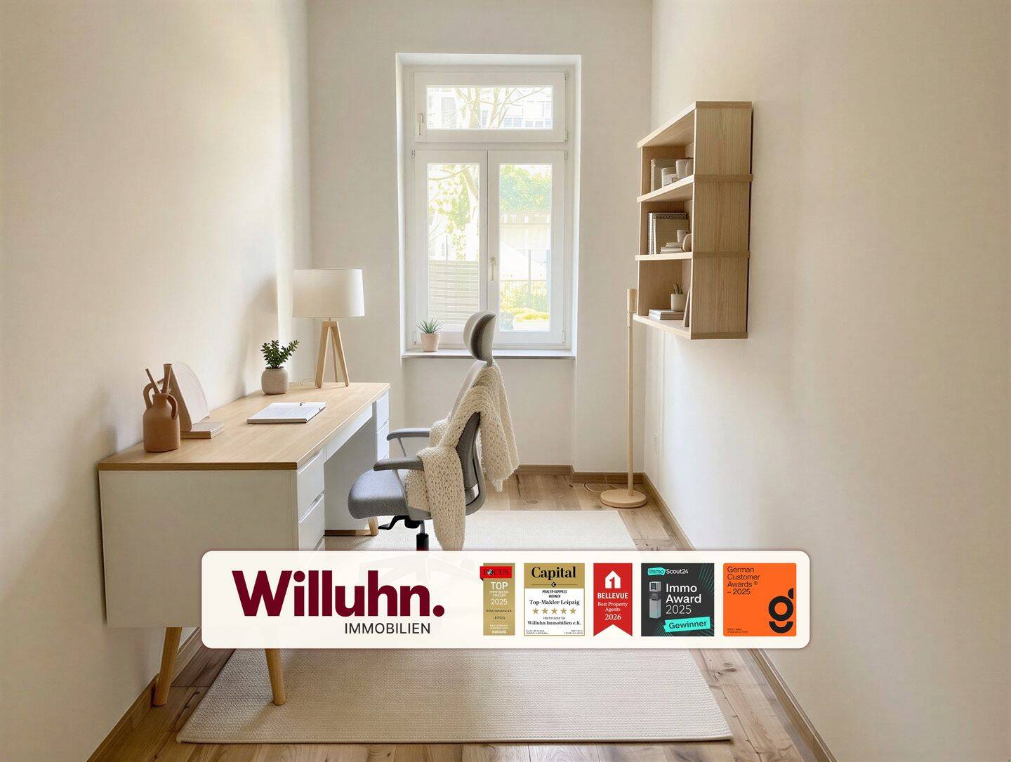 Sofort einziehen nahe Zentrum | Modernisiert | Fußbodenheizung | Fernwärme | Balkon | Tageslichtbad – 4317 Leipzig – Bild 1 von 1