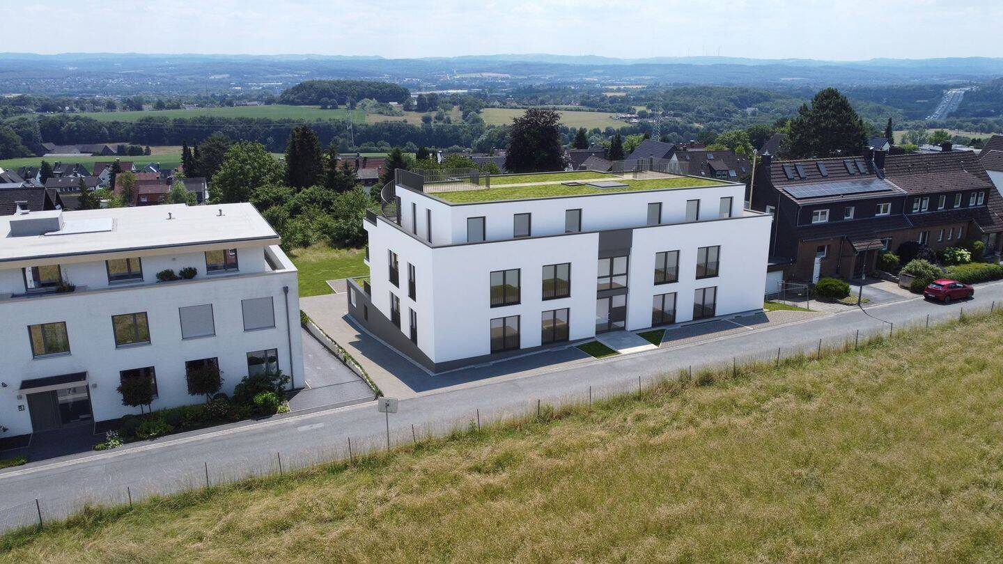 Penthouse mit Fernblick und großer Dach-Terrasse in Dortmund-Sommerberg, 44267 Dortmund (Benninghofen Benninghofen-Loh Berghofen Holzen Höchsten)