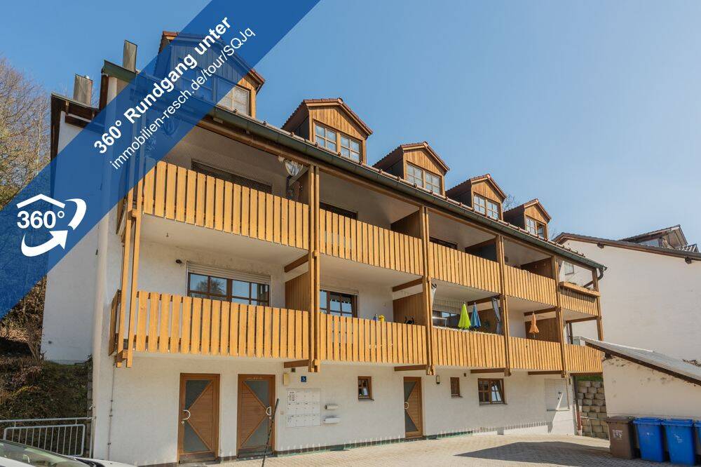 Frei und sofort bezugsfertig! Ruhige 3-Zimmer-Maisonettewohnung mit Balkon, Außenstellplatz, 94032 Passau (Altstadt Haidenhof-Nord Haidenhof-Süd Innstadt)