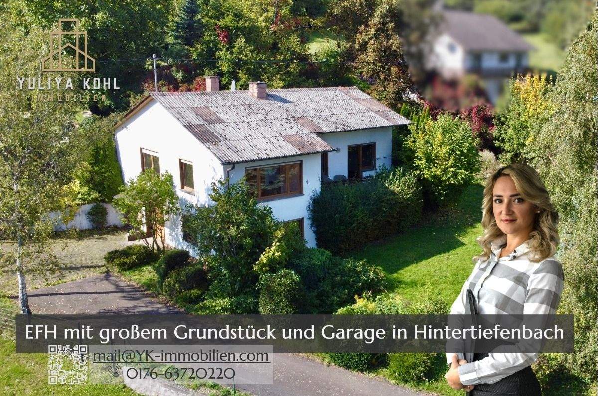 TOP GELEGENHEIT! Attraktive Preissenkung – Freistehendes Einfamilienhaus mit Aussicht, Garage und großem Grundstück, 55743 Fischbach