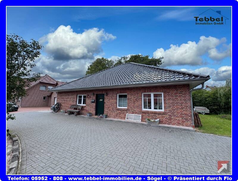 Neuwertiger Walmdachbungalow in Werlte – ebenerdig wohnen!, 49757 Lahn