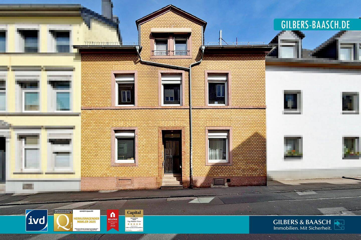 Reihenmittelhaus in zentraler Lage von Trier mit Innenhof, Garten, Terrasse, Balkon und Garage., 54292 Trier (Eitelsbach Ruwer Trier-Nord)