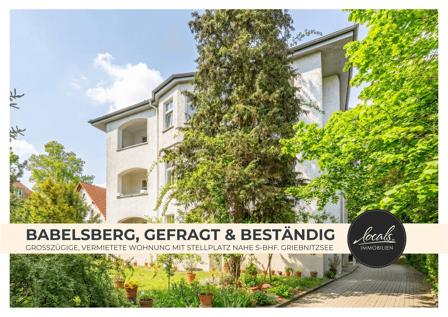 Altbaucharme in Babelsberg – großzügige 3-Zimmer-Wohnung nahe S-Bahnhof und Campus Griebnitzsee, 14482 Potsdam (Babelsberg Nord Babelsberg Süd Klein Glienicke)