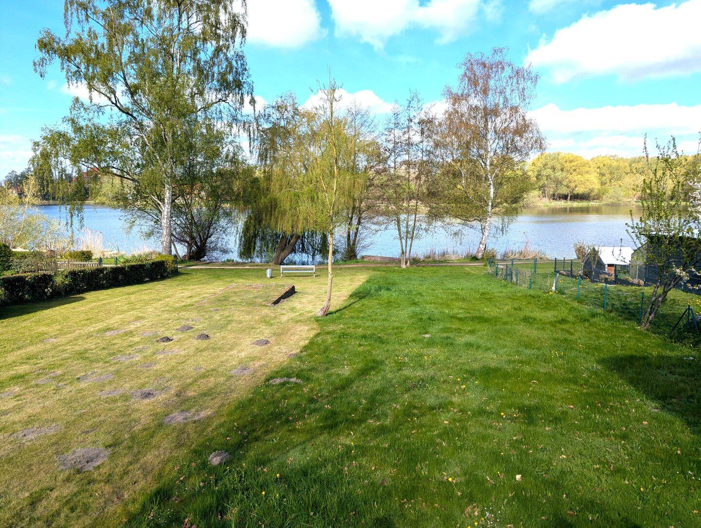 „ Panoramablick auf den Oberteich„, viel Platz für neue Ideen, in Ostseenähe, 23923 Lüdersdorf