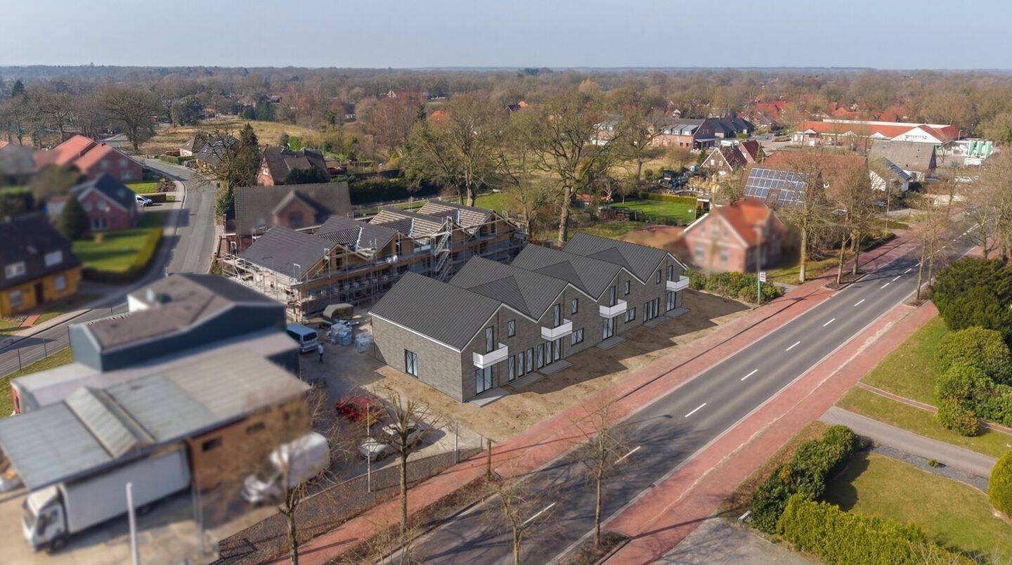 KfW 55 Neubau mit attraktiver Fördermöglichkeit – Projektierte Erdgeschoss Wohnung in zentraler Lage, 26446 Friedeburg