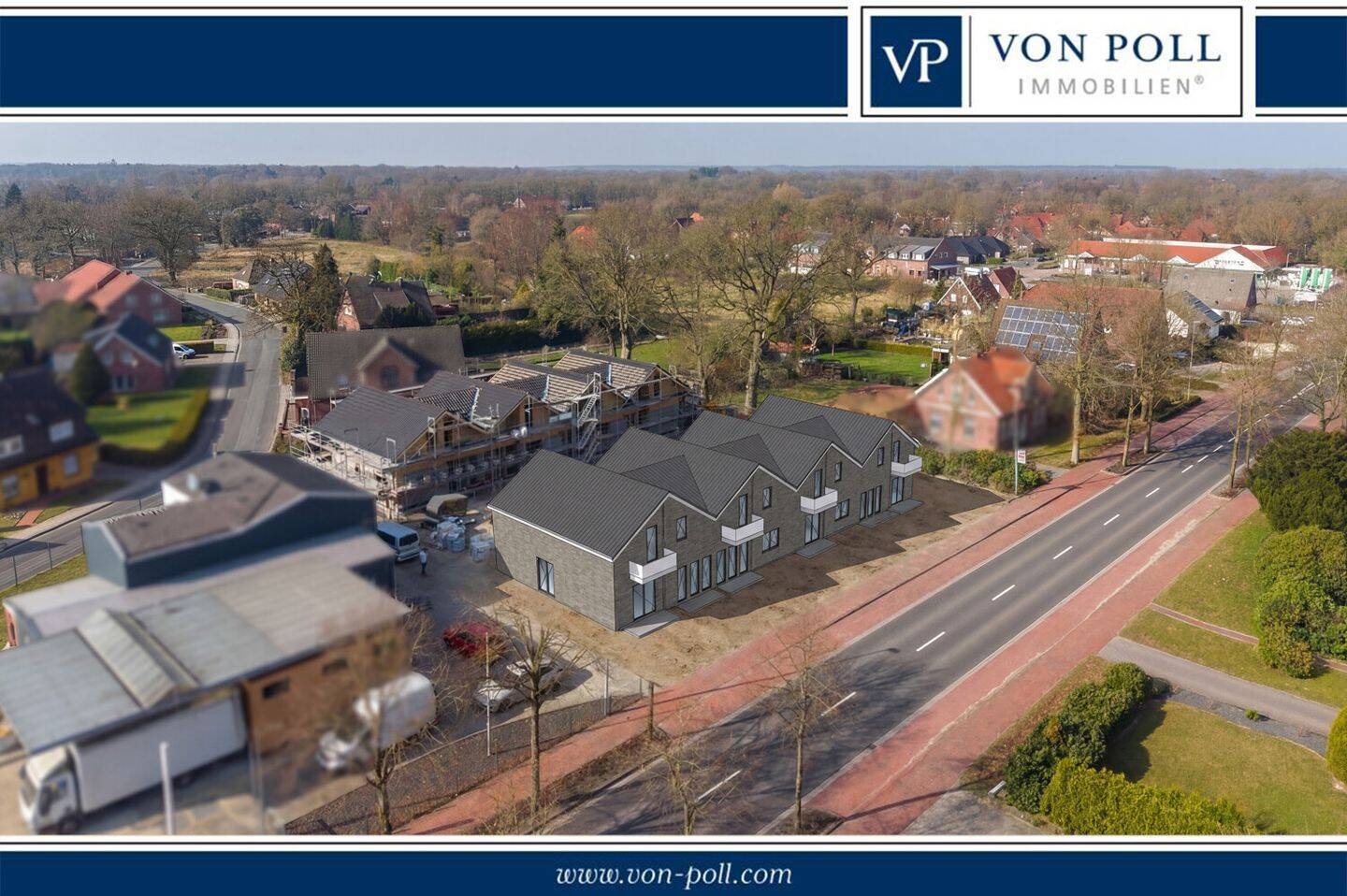 KfW 55 Neubau mit attraktiver Fördermöglichkeit – Projektierte Dachgeschoss Wohnung im Zentrum, 26446 Friedeburg