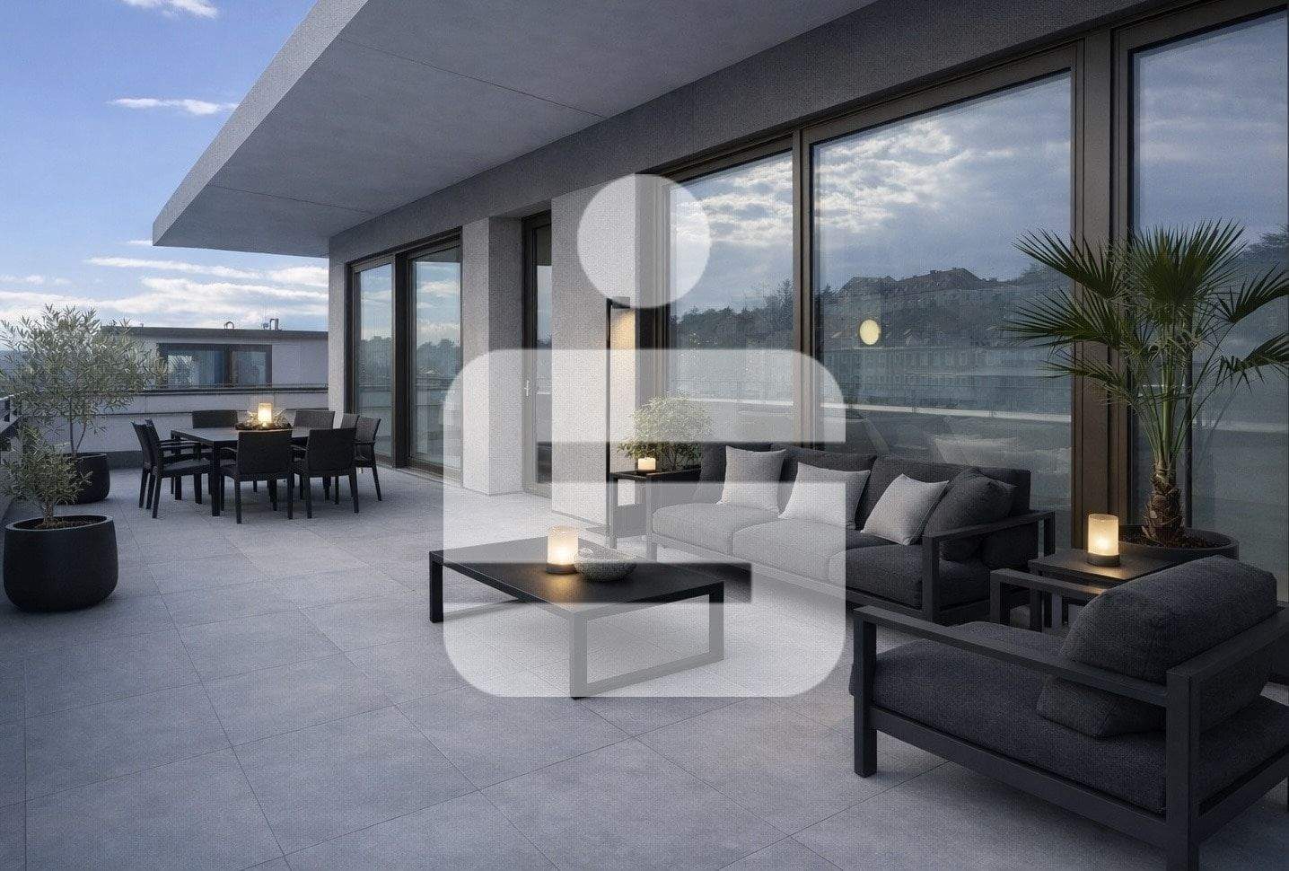Penthouse Living – Exklusives Wohnen in Passau!, 94032 Passau (Altstadt Haidenhof-Nord Haidenhof-Süd Innstadt)