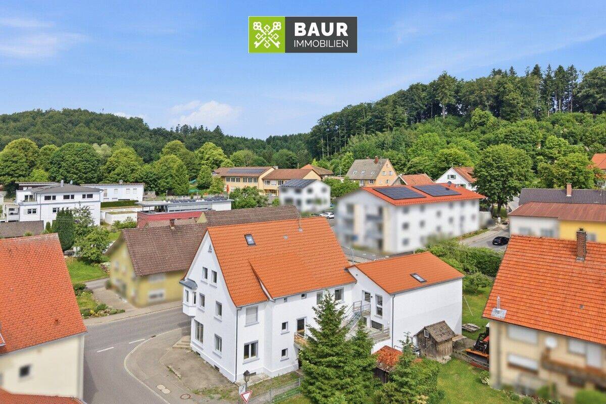 360° I Rentables Investment – Wohn- und Geschäftshaus mit Entwicklungspotenzial in zentraler Lage von Waldburg, 88289 Waldburg