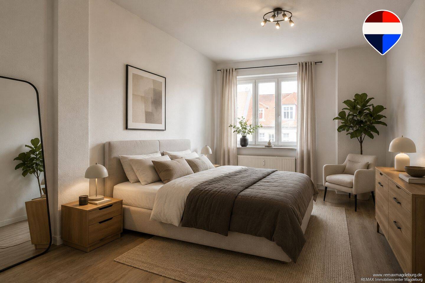 Helle 2-Raum-Wohnung mit Balkon und modernem Wohnkomfort