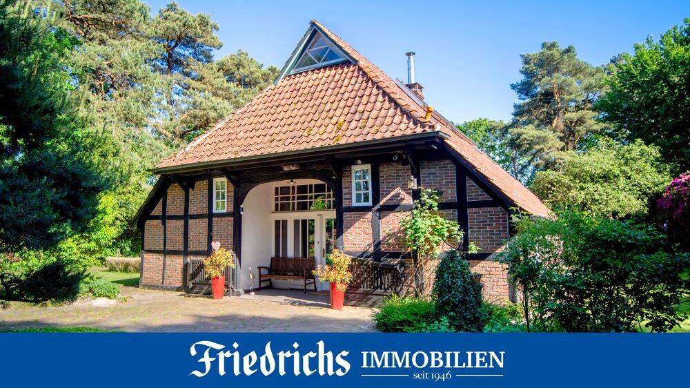 Denkmalgeschütztes, kernsaniertes Fachwerk-Bauernhaus in Wiefelstede-Mansholt / ländliche Alleinlage, 26215 Wiefelstede