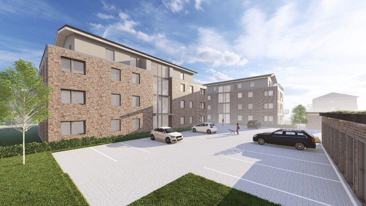 Neubauwohnquartier in Aurich-Extum : KFW 40+ NH QNG Erdgeschosswohnung mit Gartenanteil!, 26605 Aurich