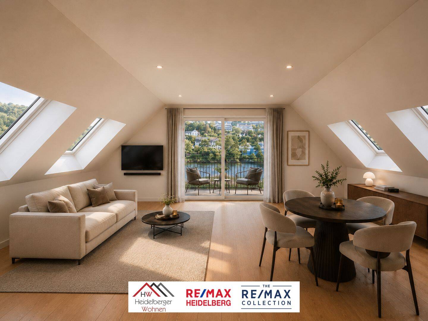 Exklusive Wohnung mit Neckarblick in Heidelberg – modernes Wohnen in hochwertiger Architektur, 69118 Heidelberg (Peterstal Schlierbach Ziegelhausen)