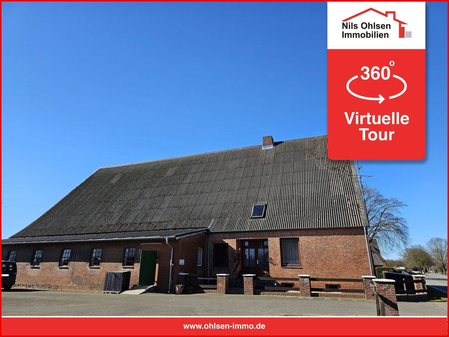 Provisionsfrei !!! Resthof mit 1,8 ha Weideland und Ausbaureserve, 25597 Breitenberg