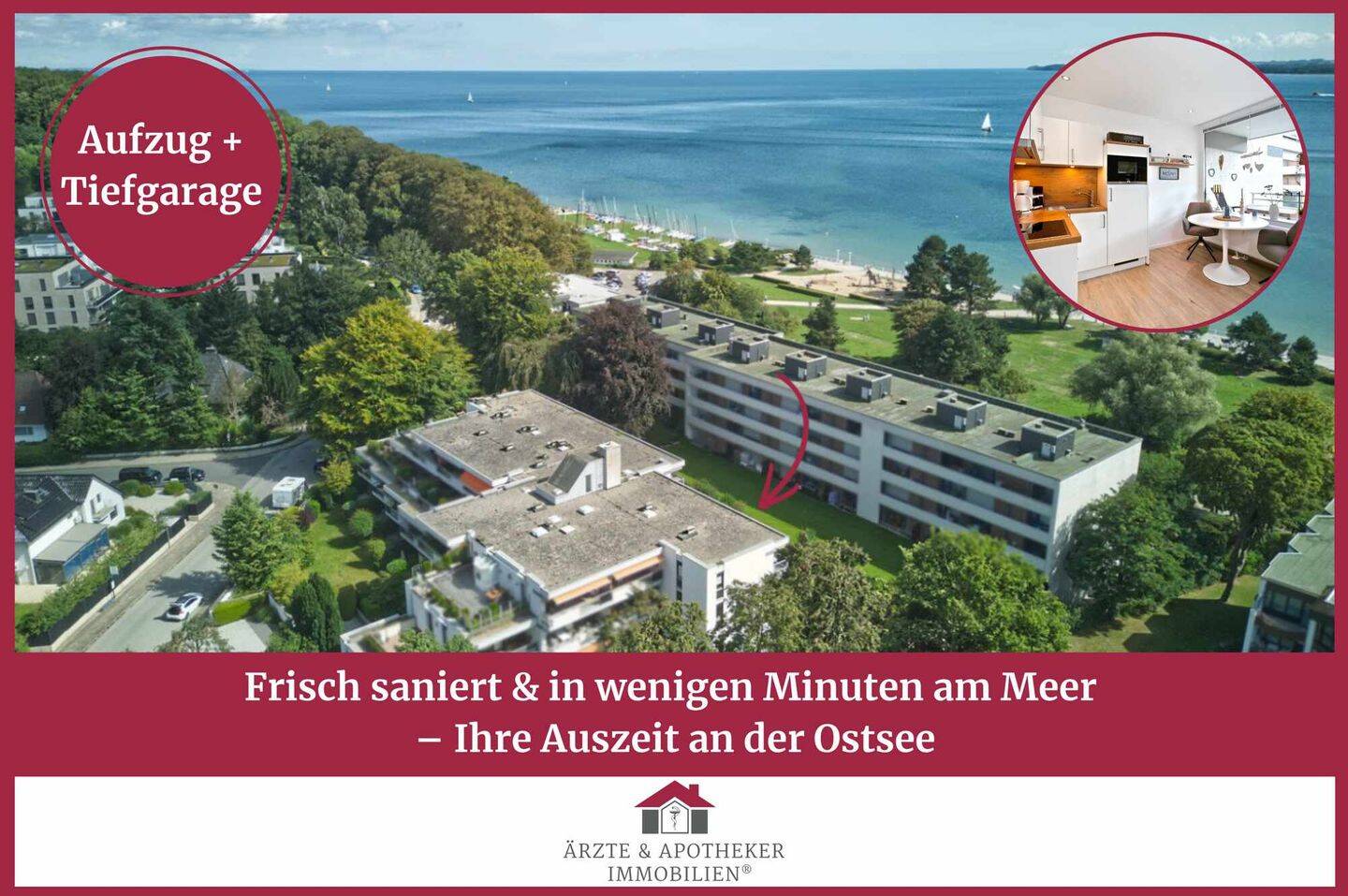 Frisch saniert & meeresnah – Ihre Auszeit an der Ostsee!, 23570 Lübeck (Travemünde)