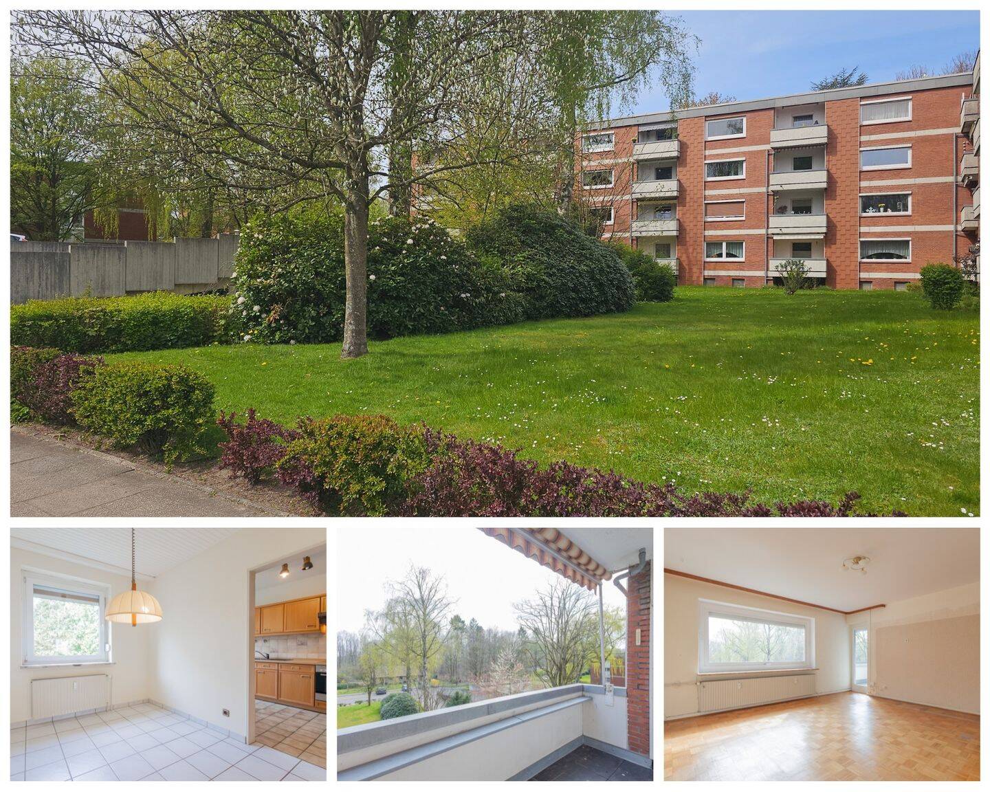 Großzügige Eigentumswohnung mit Balkon und Stellplatz in ruhiger, zentraler Lage von Büdelsdorf, 24782 Büdelsdorf