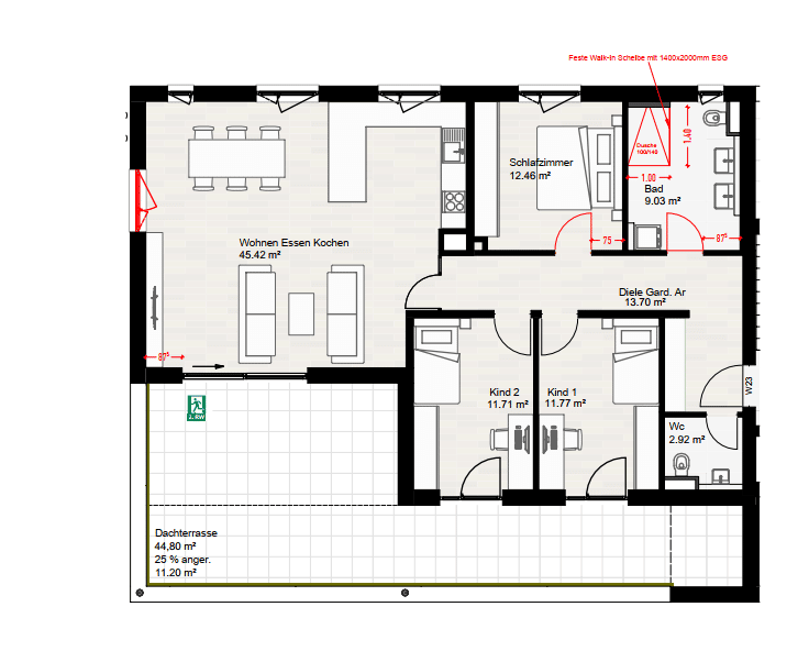 Traumhaftes Penthouse in Langweid – modern, hochwertig & ERSTBEZUG, 86462 Langweid a. Lech