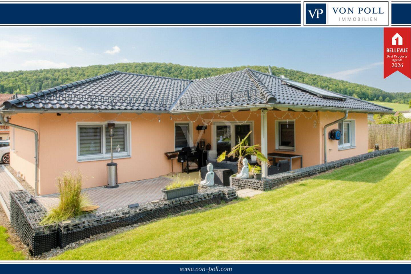 Moderner Bungalow mit großem Grundstück, vielseitiger Scheune und hochwertiger Ausstattung, 98631 Grabfeld