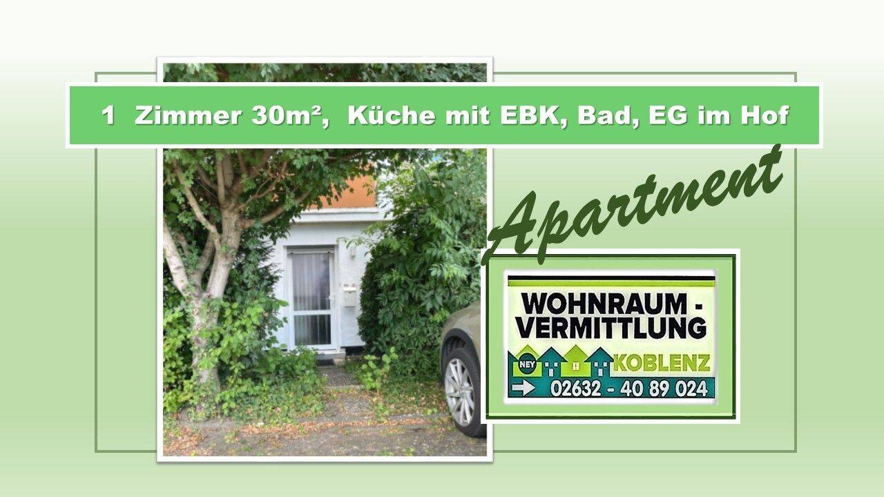 1 Zimmer, Küche, Diele, Bad, Koblenz-Neuendorf, 56070 Koblenz