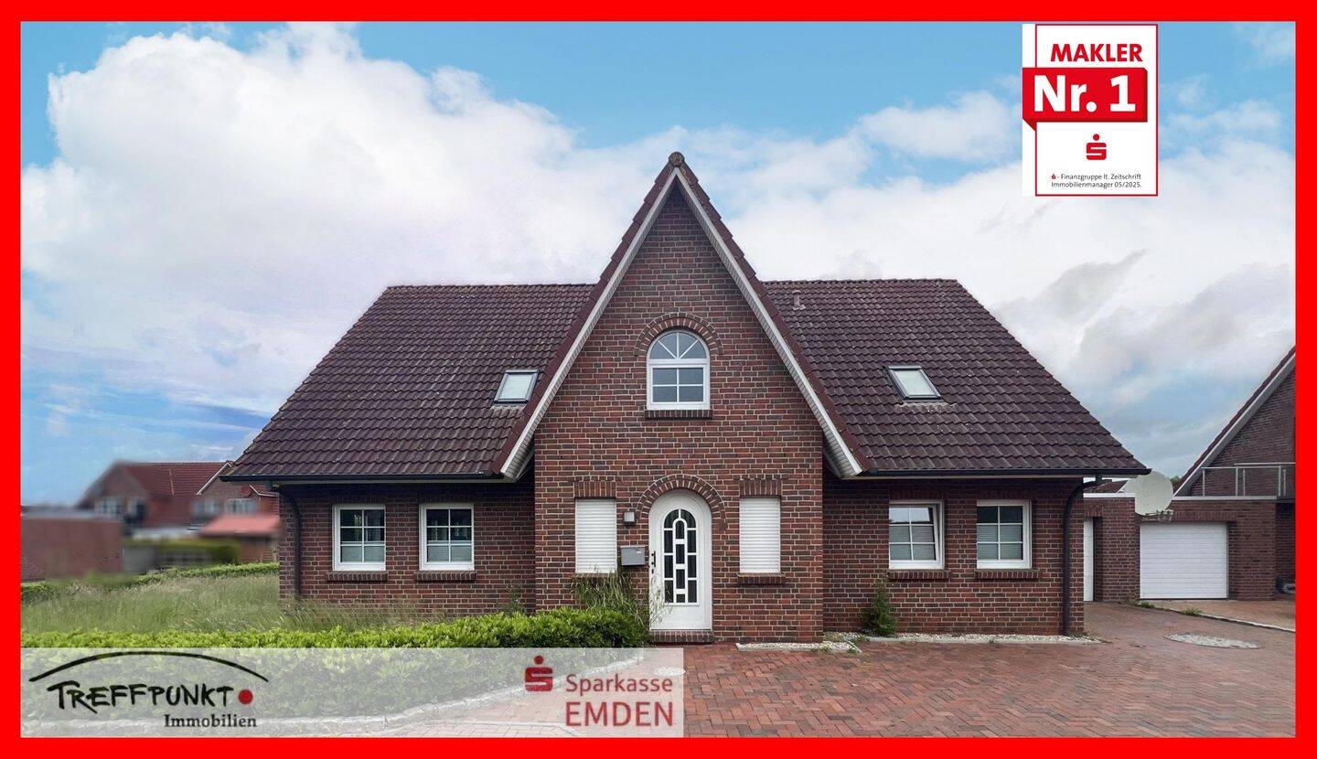Großzügiges Einfamilienhaus mit offenem Wohnkonzept in begehrter Lage von Emden-Harsweg, 26721 Emden (Barenburg Conrebbersweg Früchteburg Harsweg Stadtzentrum)