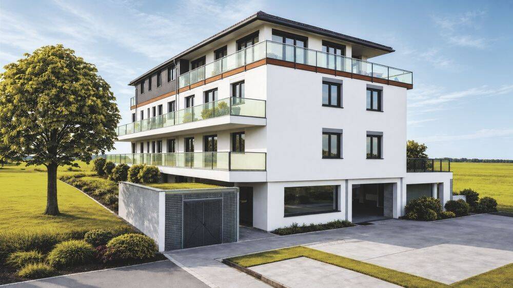1 Zimmer – Neubauwohnungen in Vilseck – Nachhaltig investieren oder selbst einziehen, KfW-40-QNG, 92249 Vilseck