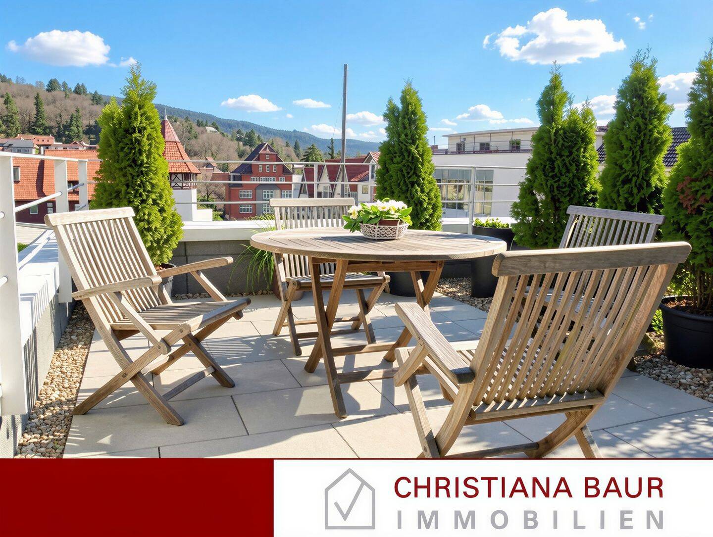 TRAUMWOHNUNG 3,5 Zi. 102 m² 2 Terrassen EBK, 72458 Albstadt