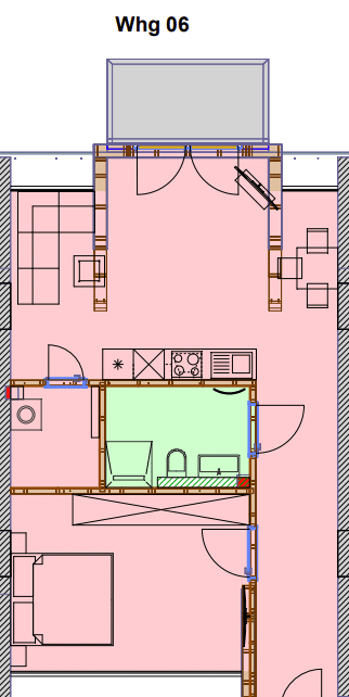 Husum – Moderne 2 Zimmer Neubauwohnungen im 1. Obergeschoss, 25813 Husum